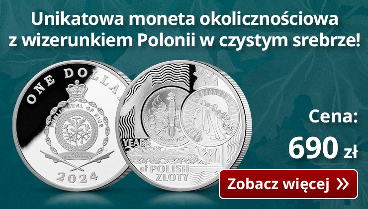 Polonia – jedna z najpiękniejszych monet z okresu międzywojennego upamiętniona na srebrnej emisji!