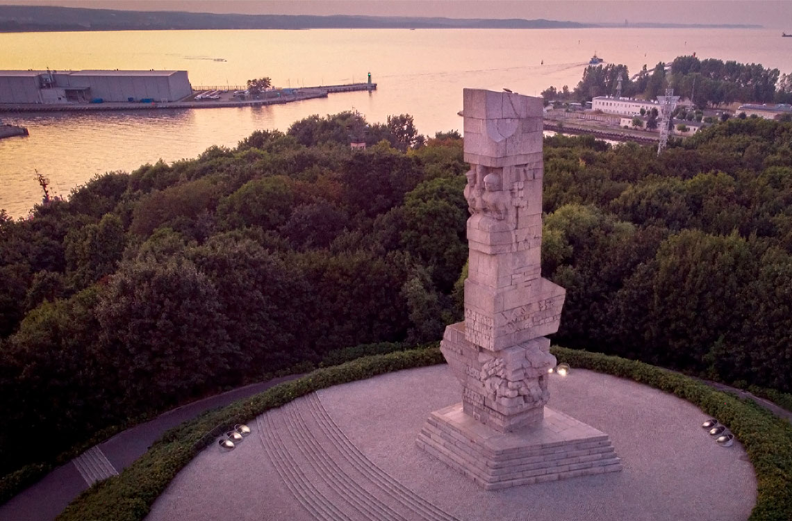 Westerplatte i Pomnik Obrońców Wybrzeża w 2019