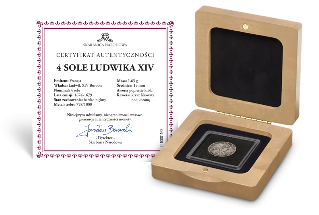 4 sole Ludwik XIV