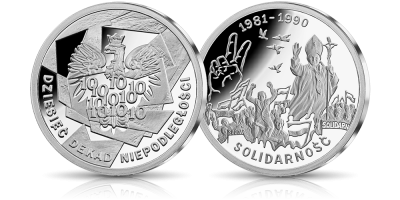 Srebrny medal Solidarność